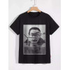 Tricou de Salvador Dali cu solzi de bumbac